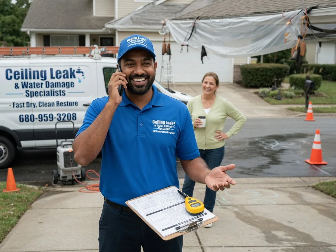 Ceiling Leak Cleanup Keller, WA FAQs